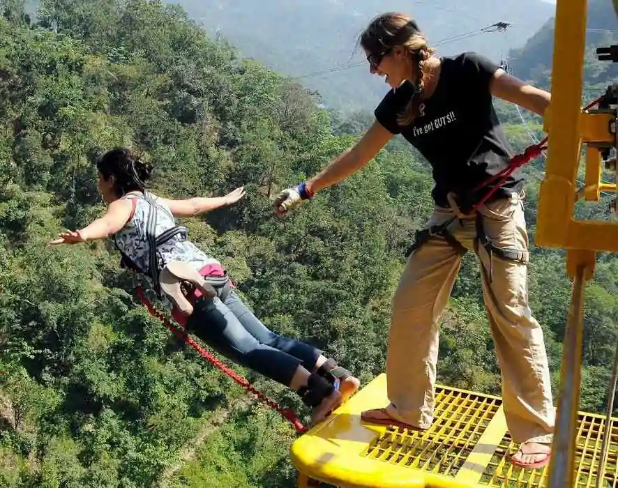 Bungee Jumping in Rishikesh